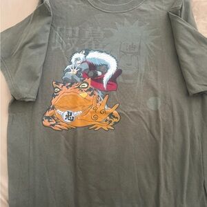 Graphic T-Shirt with Anime Print